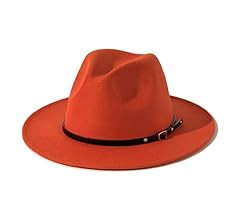 Lisianthus Women Belt Buckle Fedora Hat | Amazon (US)