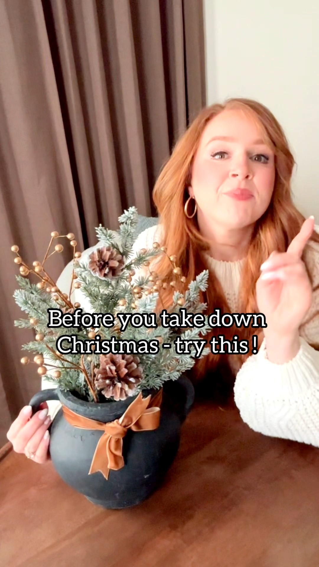 Links to this video ! Before taking down Christmas, try this simple tip! 

#LTKSeasonal
