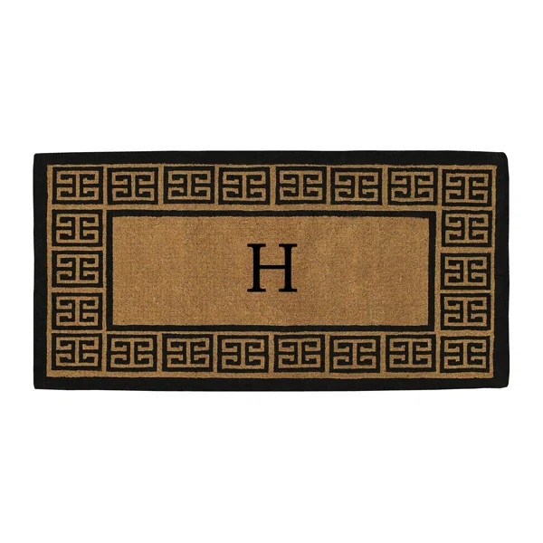 Steinway Geometric Outdoor Doormat | Wayfair North America