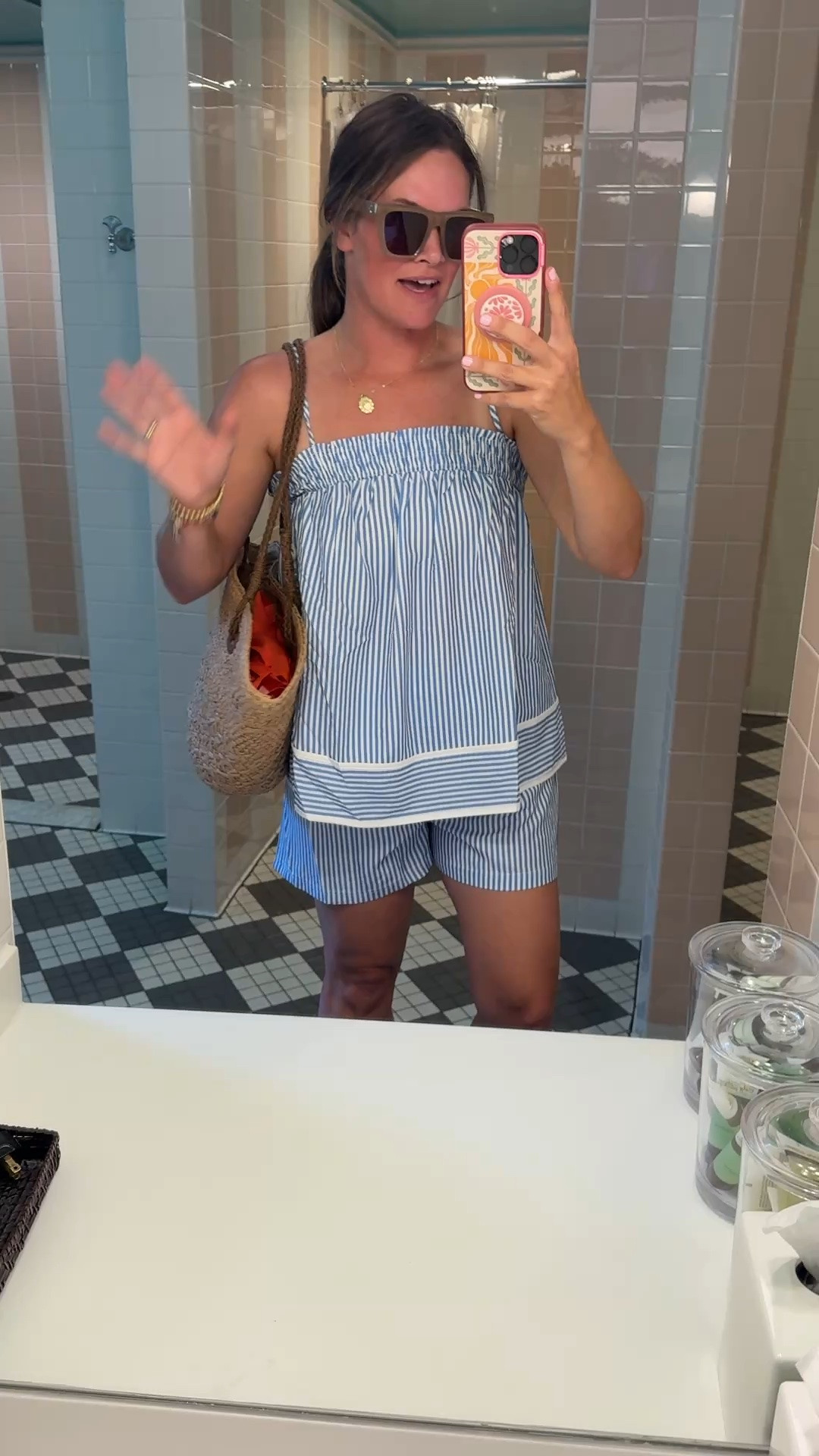 The cutest matching set from
Amazon! So flattering, comfortable and looks so expensive in my normal m but could do a small #amazonfashion #amazonfinds #matchingset

#LTKootd #LTKSaleAlert #LTKgrwm