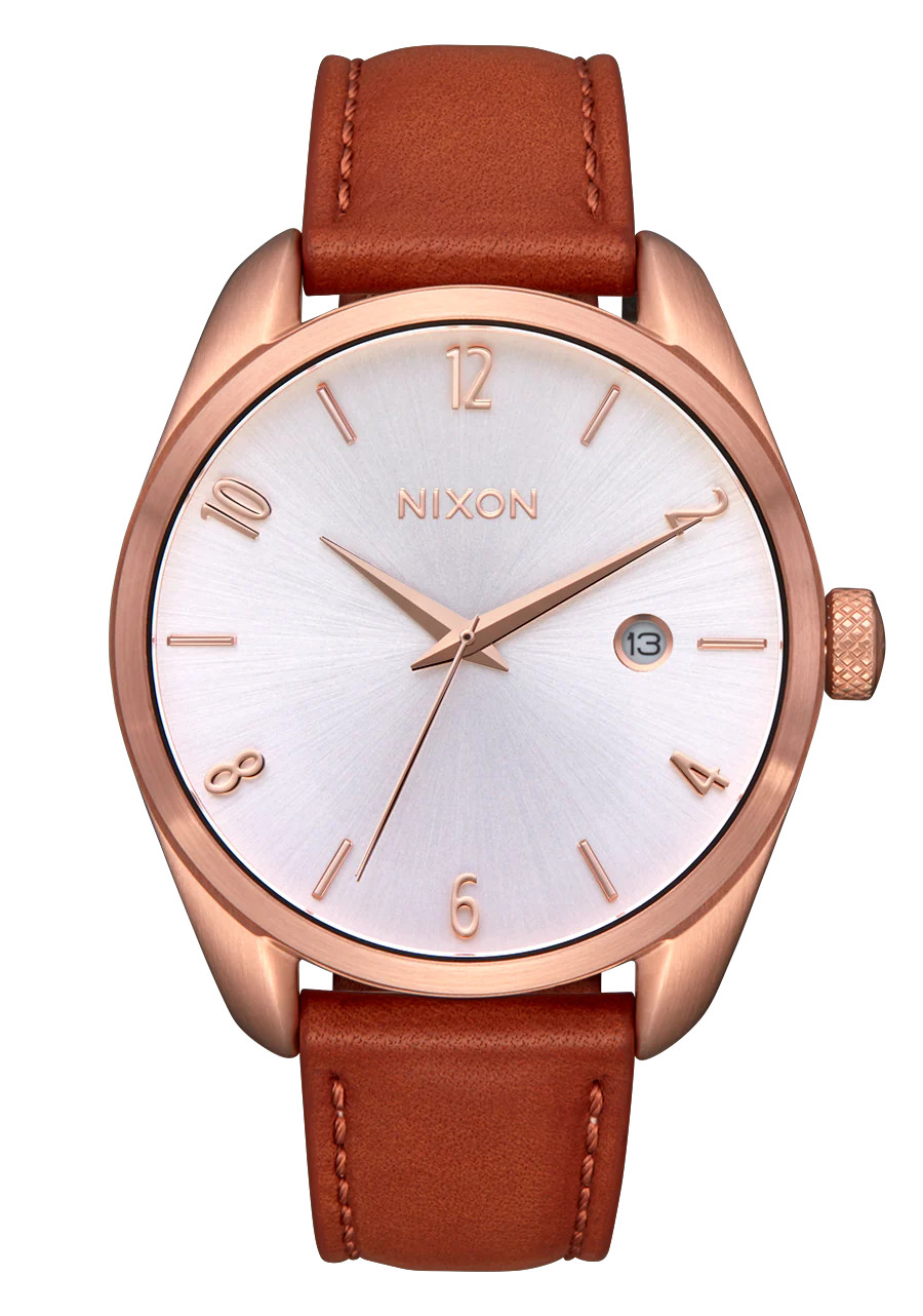 Thalia Watch | Rose Gold / White | Leather | Women's | Nixon (US & Canada)