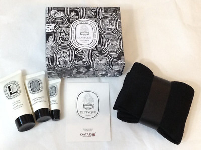 Diptyque Parfumeur Paris Travel Kit Qatar Airways business class open box UNUSED | eBay | eBay US