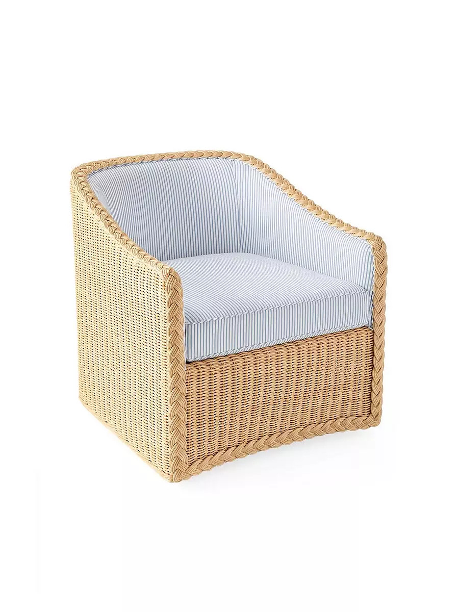 Yarmouth Swivel Chair | Serena and Lily