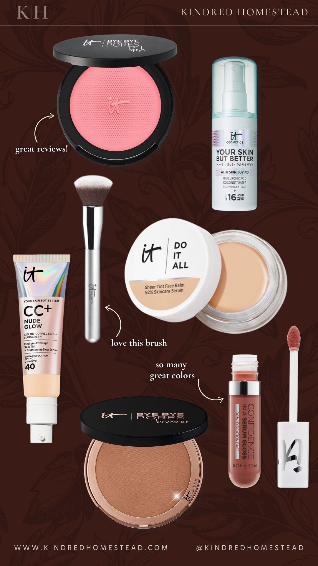 Trying some new IT Cosmetics products and already loving these ✨
Perfect for quick, polished makeup days. Sharing the ones worth grabbing in LTK.

#LTKBeauty