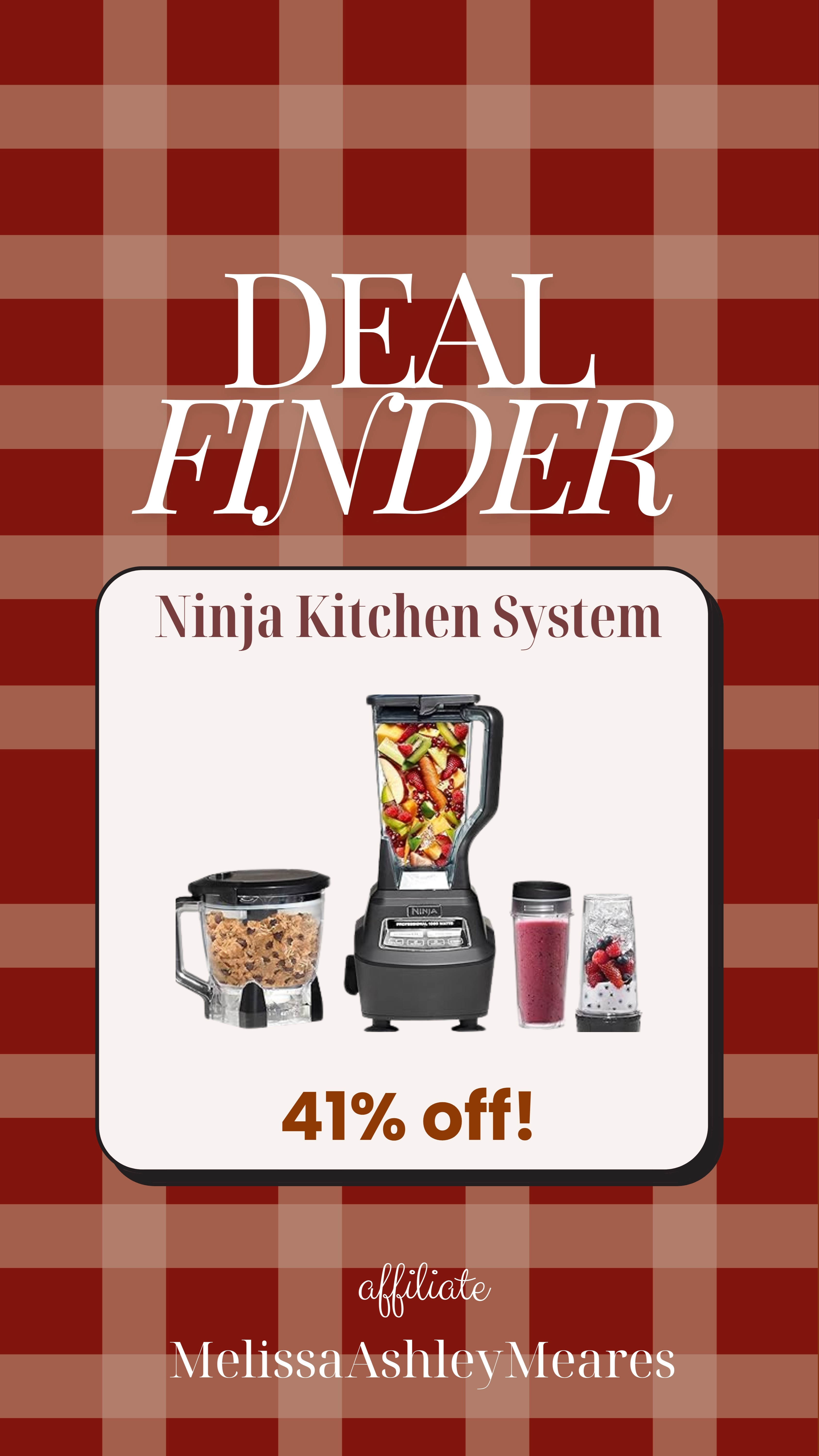 This Ninja Mega Kitchen System is on sale! 🥤
It blends, chops, and mixes — everything you need for smoothies, soups, and sauces in one powerful appliance.

Such a good time to grab it if you’ve been eyeing one 👀 

 #LTKGiftGuide #LTKHome #LTKSaleAlert