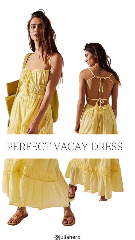 The perfect dress for summer vacation 💛😍

#LTKfit #LTKtravel #LTKFind