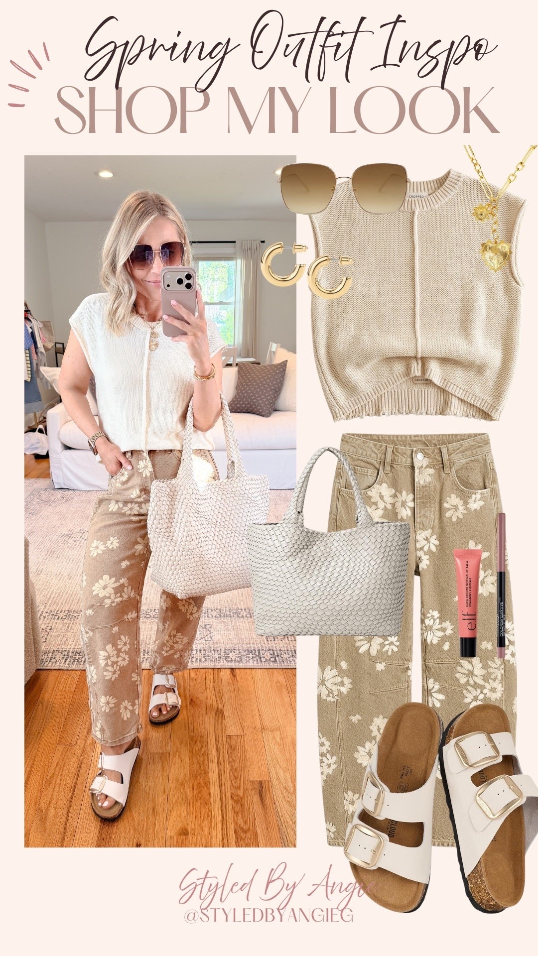 Amazon Spring Outfit🌸 I am loving these barrel leg jeans with the flower detail so cute and even petite friendly! 


Amazon outfits, Amazon finds, Amazon fashion, floral pants, spring outfits 2026, spring outfit inspo, summer outfits 2026, summer outfit inspo, petite style, midsize fashion, casual style

#LTKootd #LTKU #LTKSeasonal