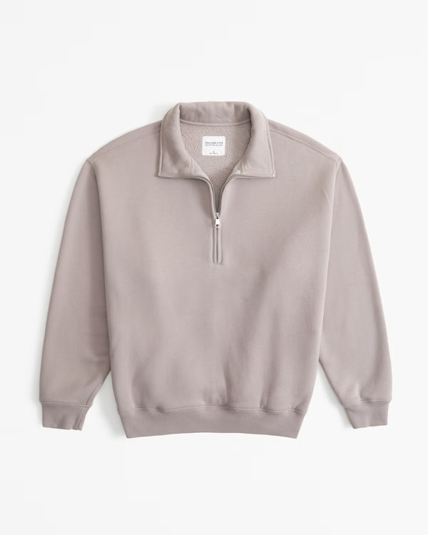 Essential Vintage Sunday Half-Zip | Abercrombie & Fitch (UK)