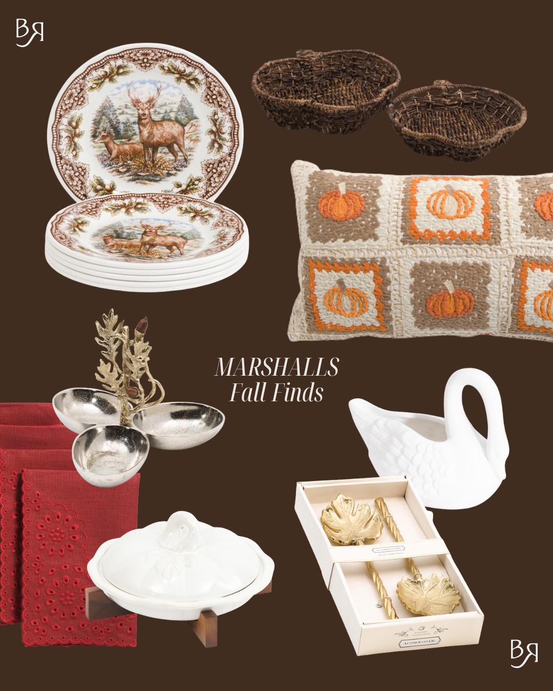 Marshalls is killing it this season with the cutest fall home decor! From pumpkin quilt pillows and rustic deer plates to gold serving pieces and cozy textures — these are my favorite affordable finds for fall decorating and Thanksgiving hosting. 🧡

Everything feels so warm, festive, and perfect for that cozy autumn home vibe. Tap to shop my top Marshalls home finds before they’re gone — these pieces sell out fast! 🛍️

#MarshallsFinds #MarshallsHomeDecor #FallHomeDecor #ThanksgivingDecor #AffordableHomeFinds #LTKhome #LTKholiday #LTKseasonal #CozyFallDecor #HomeWithBrooke #RusticHomeStyle #FallDecorIdeas #LTKunder100 

 #LTKSeasonal #LTKHome