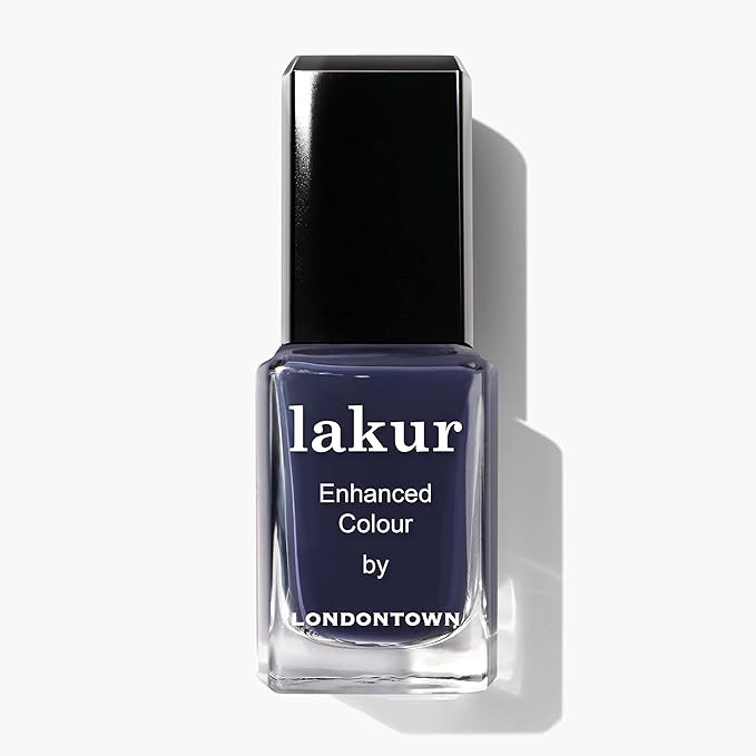 LONDONTOWN Indigo Blue Glossy Nail Polish, Midnight Kiss lakur, Vegan Chip-Resistant Long-Lasting... | Amazon (CA)