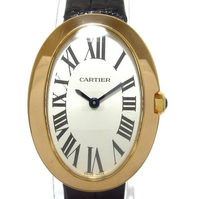 Auth Cartier Baignoire SM W8000007 120106RX Black Women's Wrist Watch | eBay US