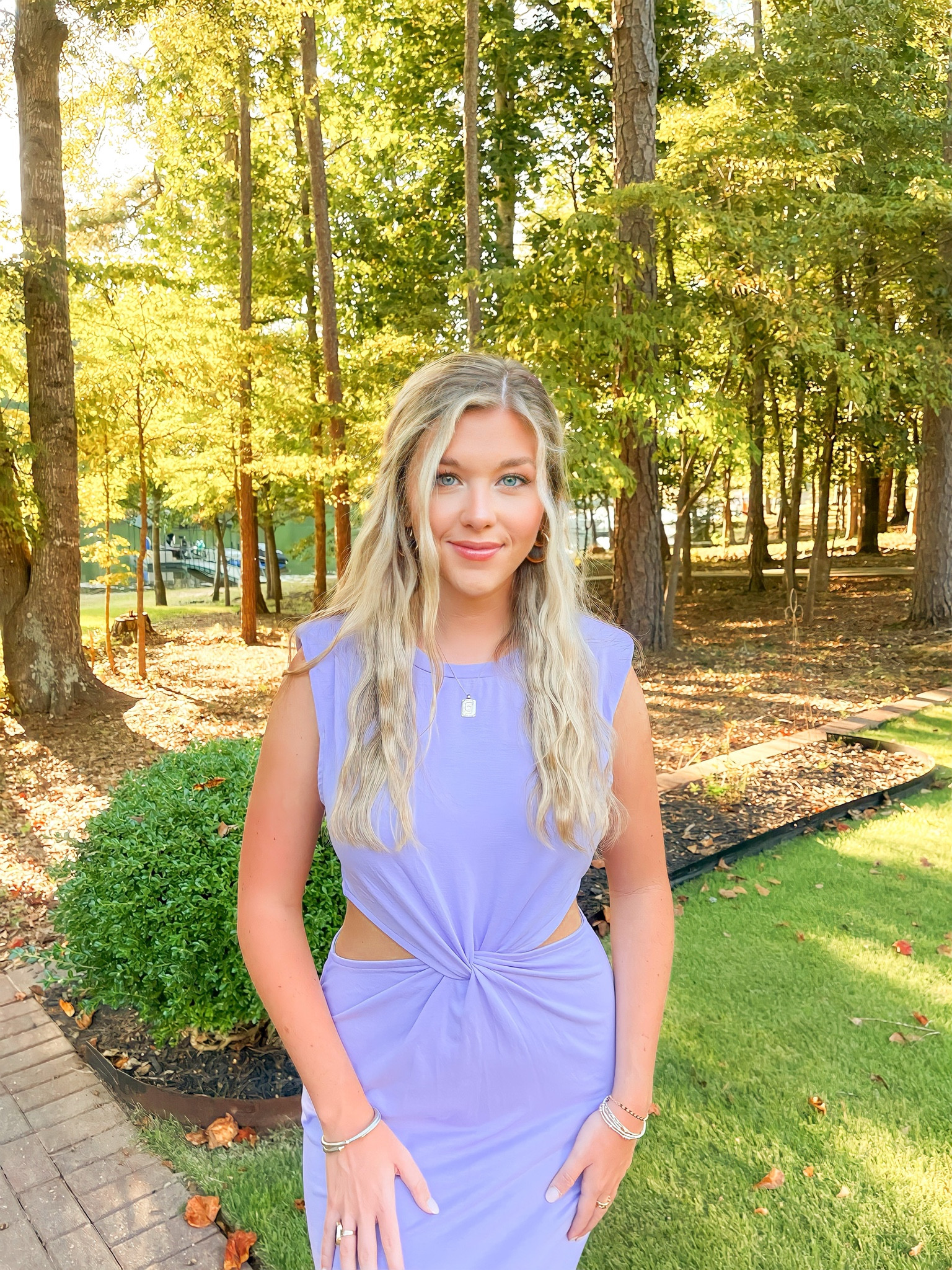 Amazon dress perfect for the end of summer 
#amazondress
#amazon
#purpledress


#LTKunder50 #LTKcurves