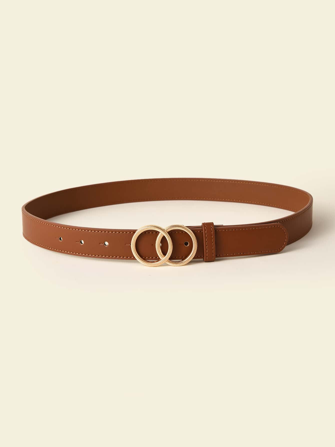Double Ring Buckle Belt | SHEIN