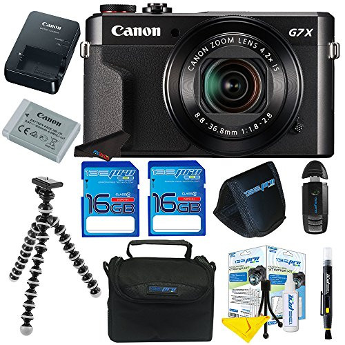 Canon PowerShot G7 X Mark II Digital Camera + Pixi-Basic Accessory Kit- International Version | Amazon (US)