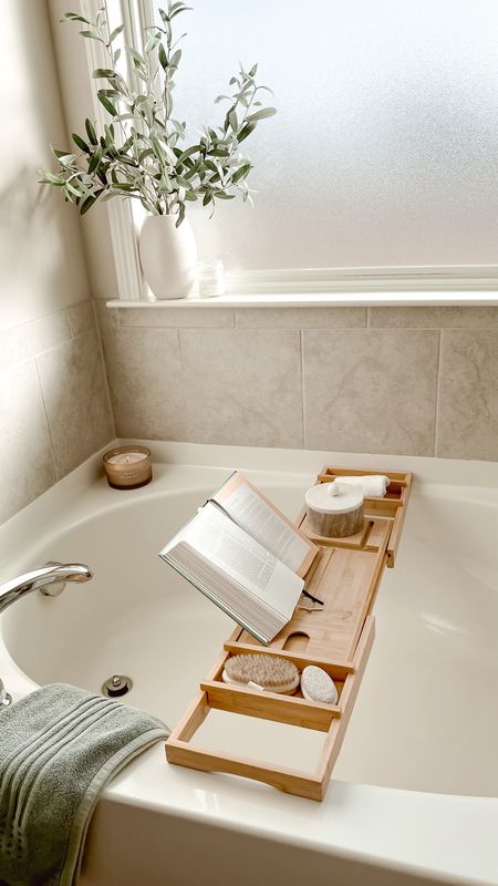 My bathroom must haves & favs to create a spa like oasis!



Bath caddy, stool, bath time, bathroom styling, tub, spa bathroom 


	•	#LTKbath
	•	#LTKbathroomdecor
	•	#LTKbathandbody
	•	#LTKbathessentials
	•	#LTKbathrooms
	•	#LTKbathrobes
	•	#LTKbathaccessories
	•	#LTKbathtime
	•	#LTKbathinspo
	•	#LTKbathdeco

#LTKfindsunder100 #LTKfindsunder50 #LTKhome