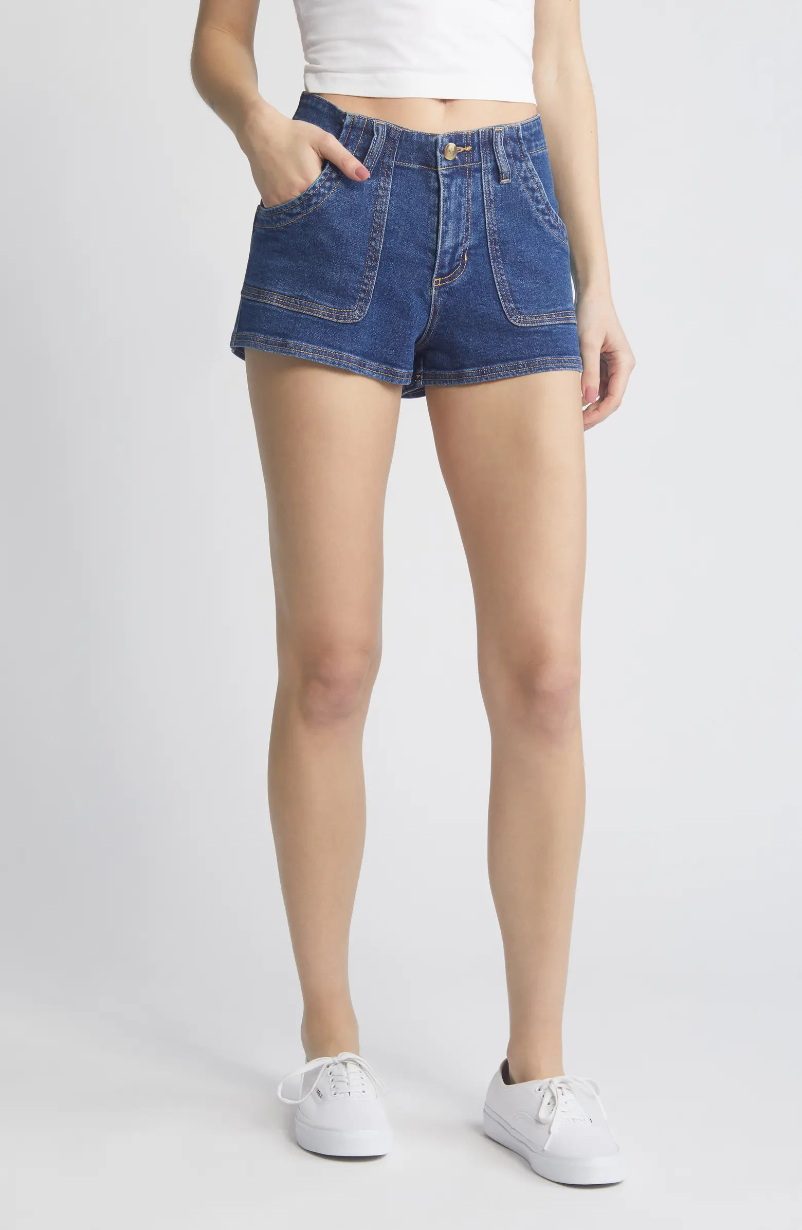 Mid Rise Denim Shorts | Nordstrom