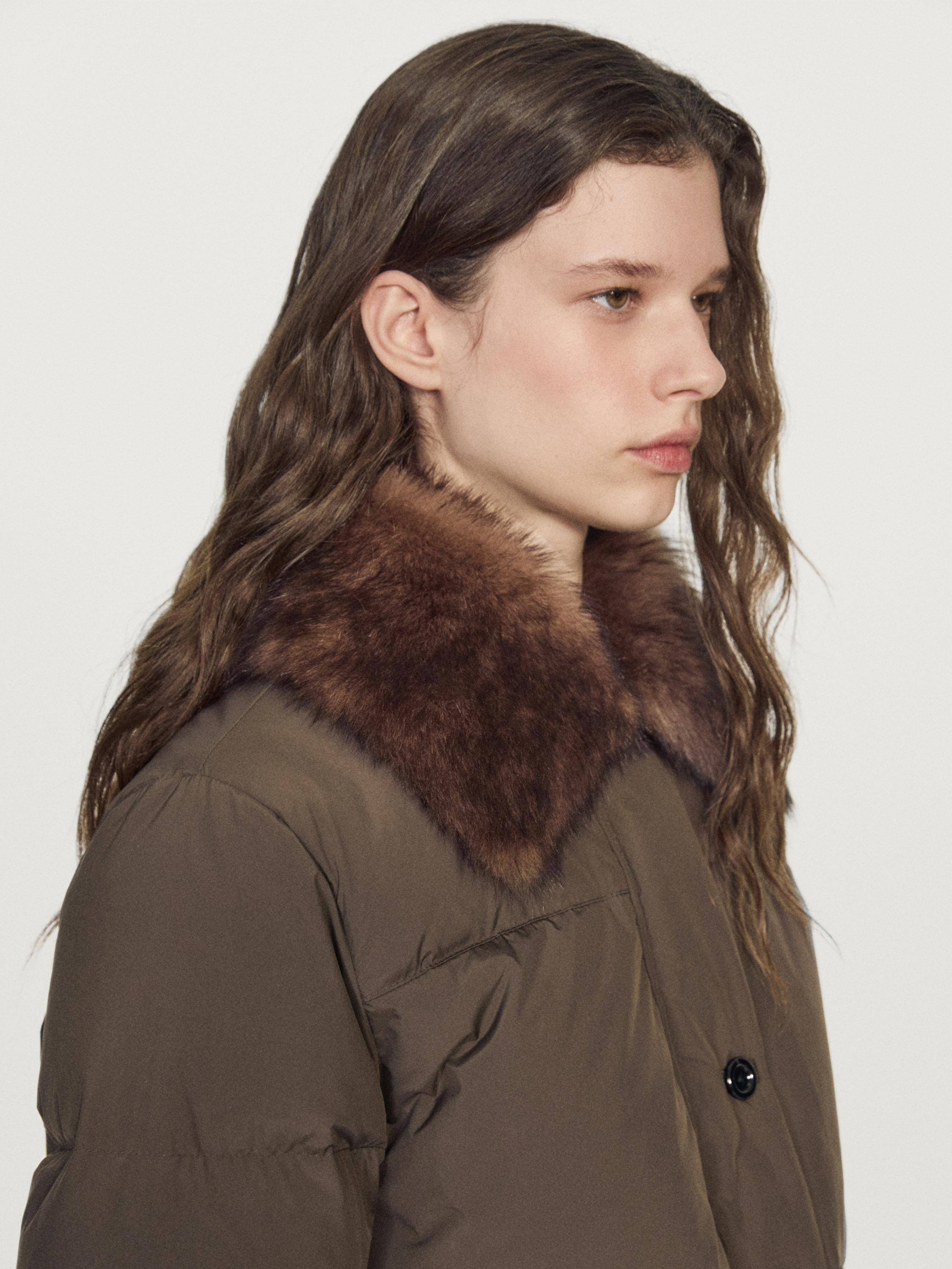 Water-repellent 80% down - 20% feather down jacket | Massimo Dutti UK
