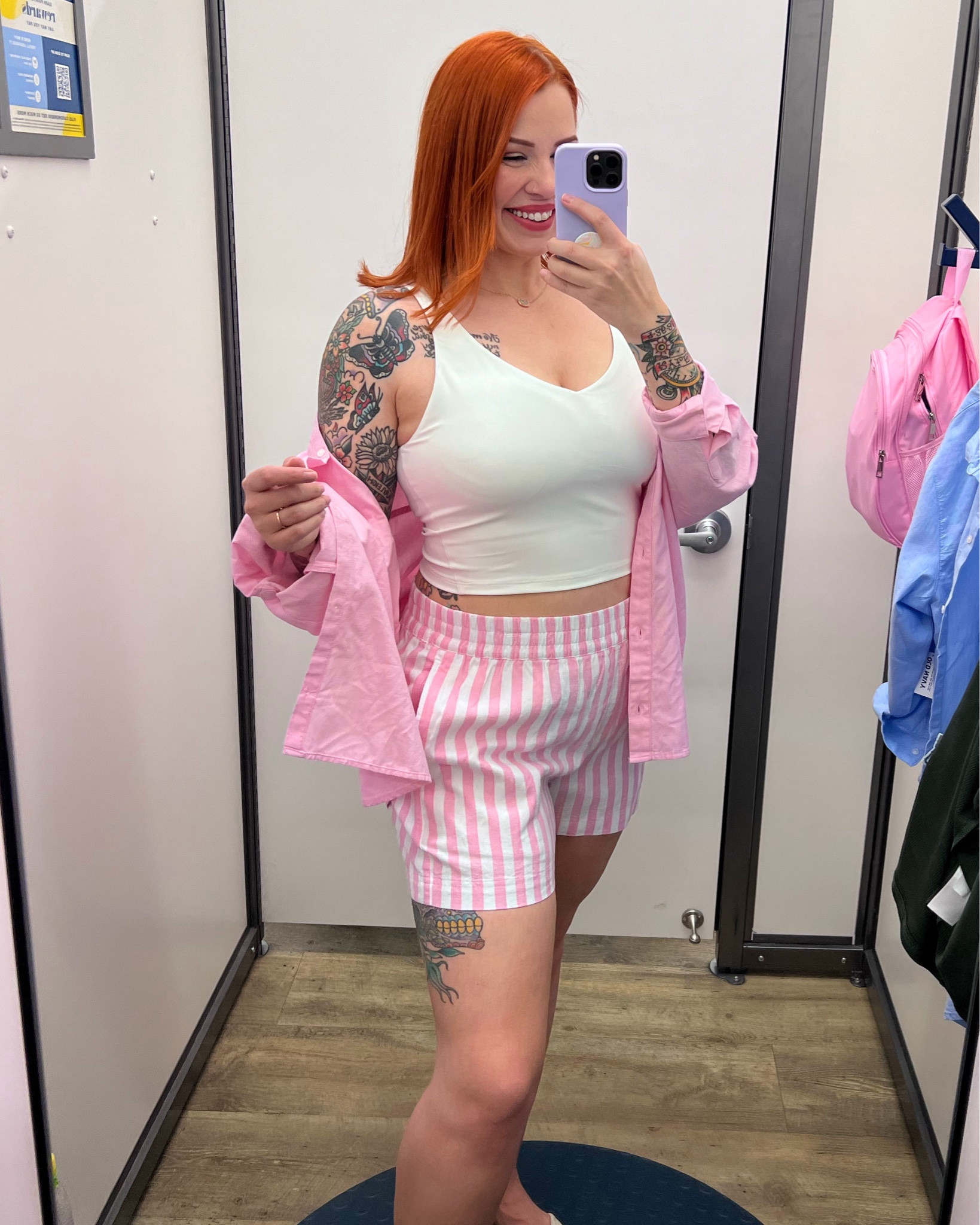 Ready for beach season 🏖️🌊☀️
Shorts- large • Top- large • button down- large • I’m 5’6” ✨

#LTKMidsize #LTKTravel #LTKSeasonal