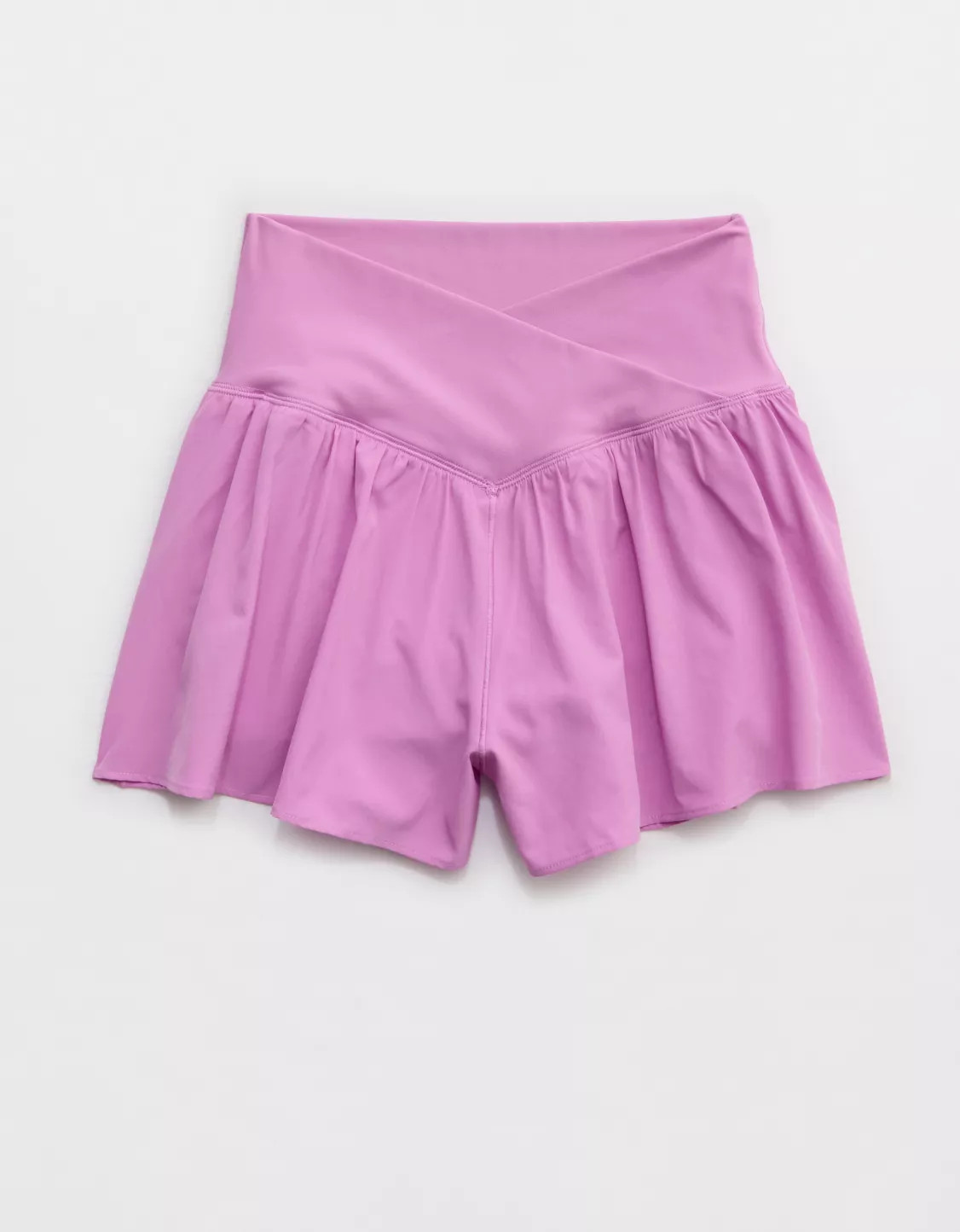 OFFLINE By Aerie Real Me Crossover Flowy Short | American Eagle Outfitters (US & CA)