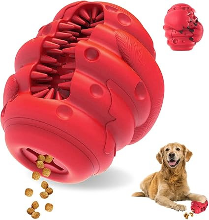 Mateeylife Dog Puzzle Toys, Treat Dispensing Dog Toys for Teeth Cleaning, Dog Brain Stimulating T... | Amazon (US)