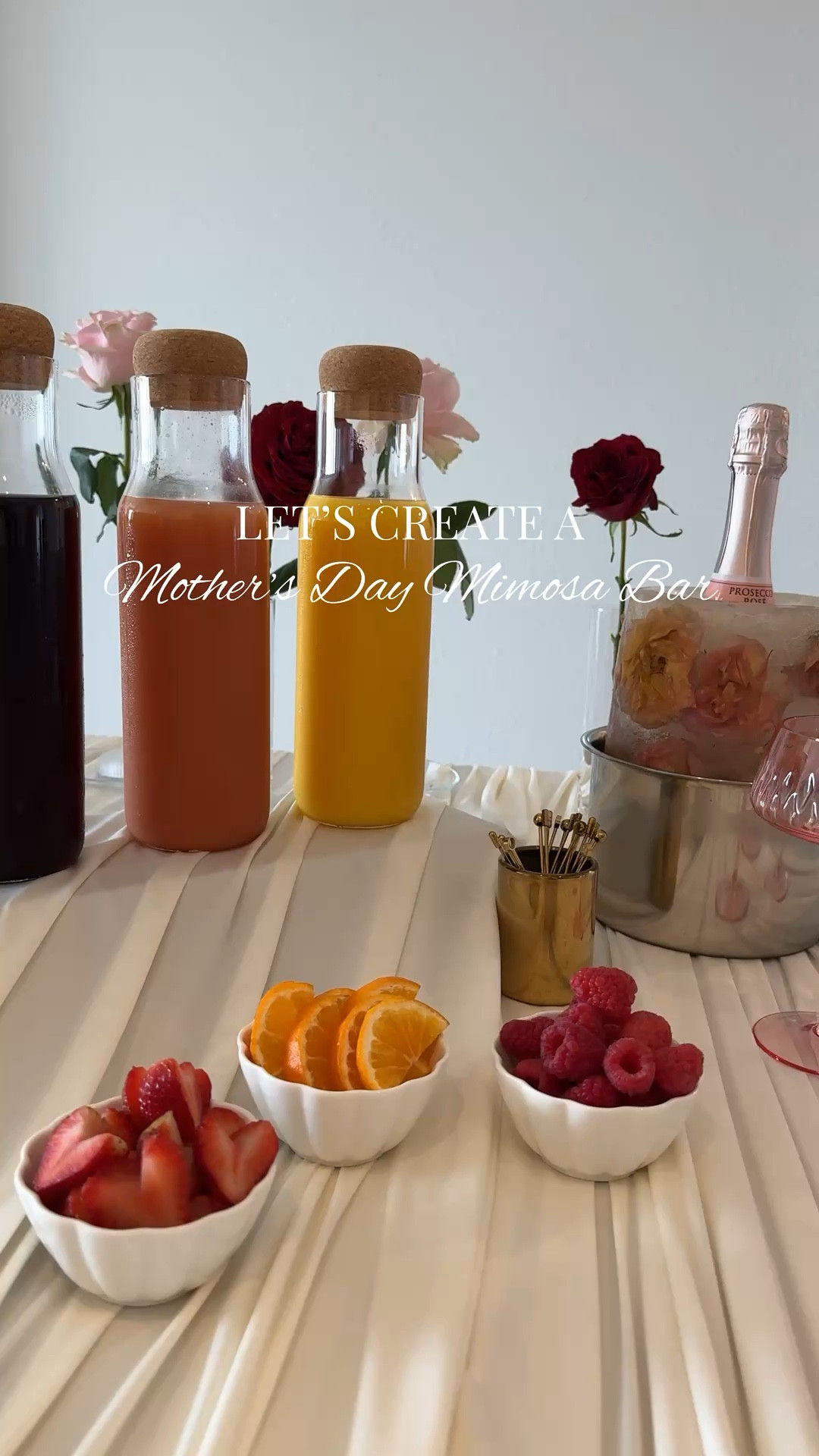 Set up a Mother’s Day Mimosa bar with me 🥂🌸💕

#mothersday #mothersdayparty #mimosa #mimosabar 

#LTKMothersDay