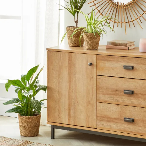 Set of 3 Woven Plant Pots | Dunelm (migrated)