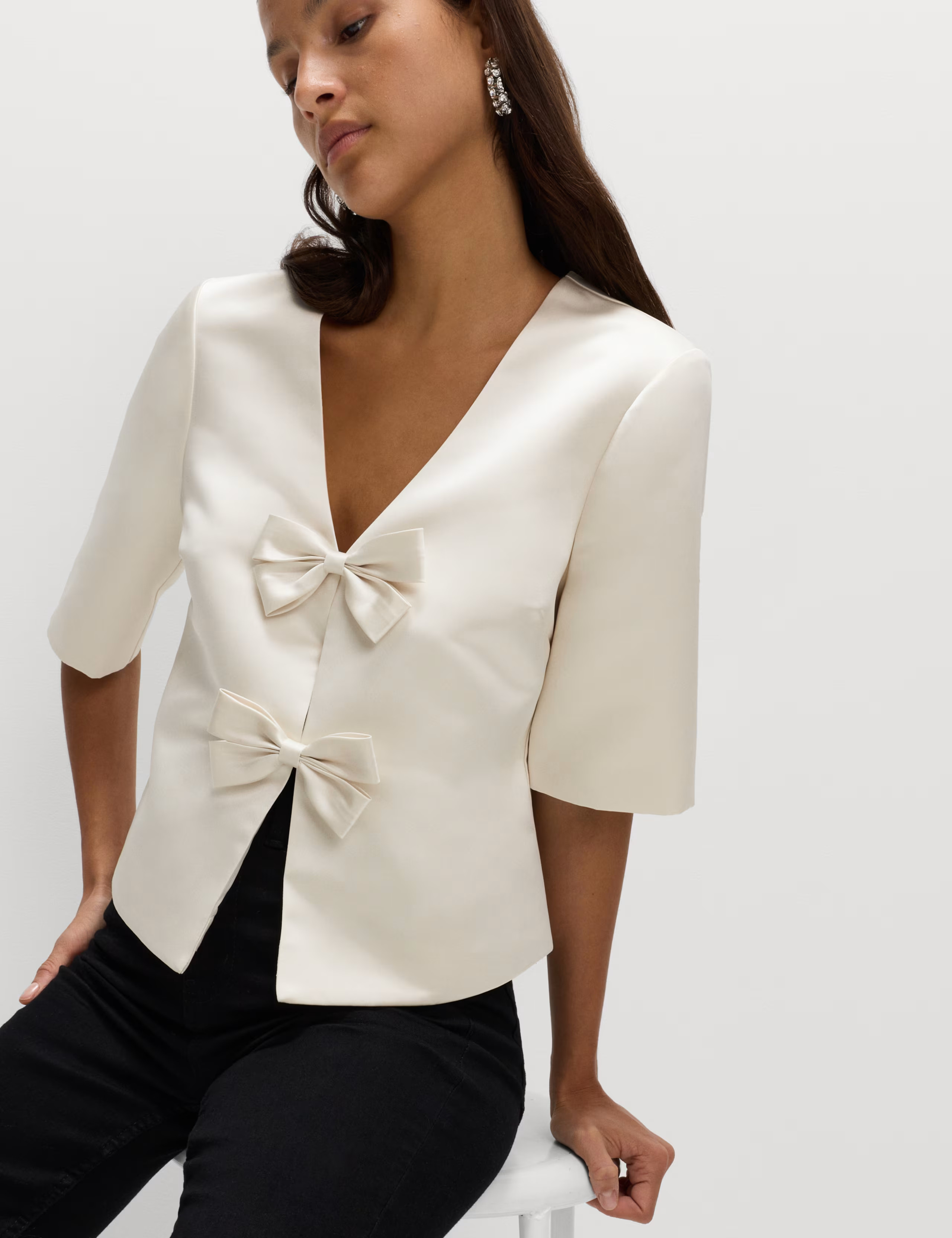 Bow Detail Top | Marks & Spencer (UK)