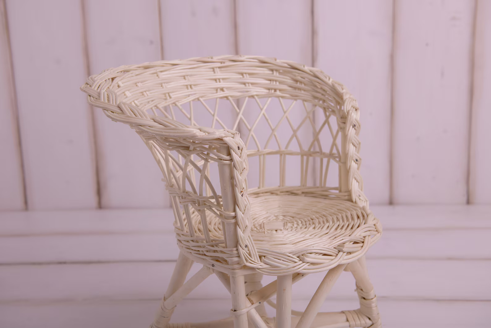 Wicker Baby Chair Willow Seat Photography Props Toddler and - Etsy | Etsy (US)