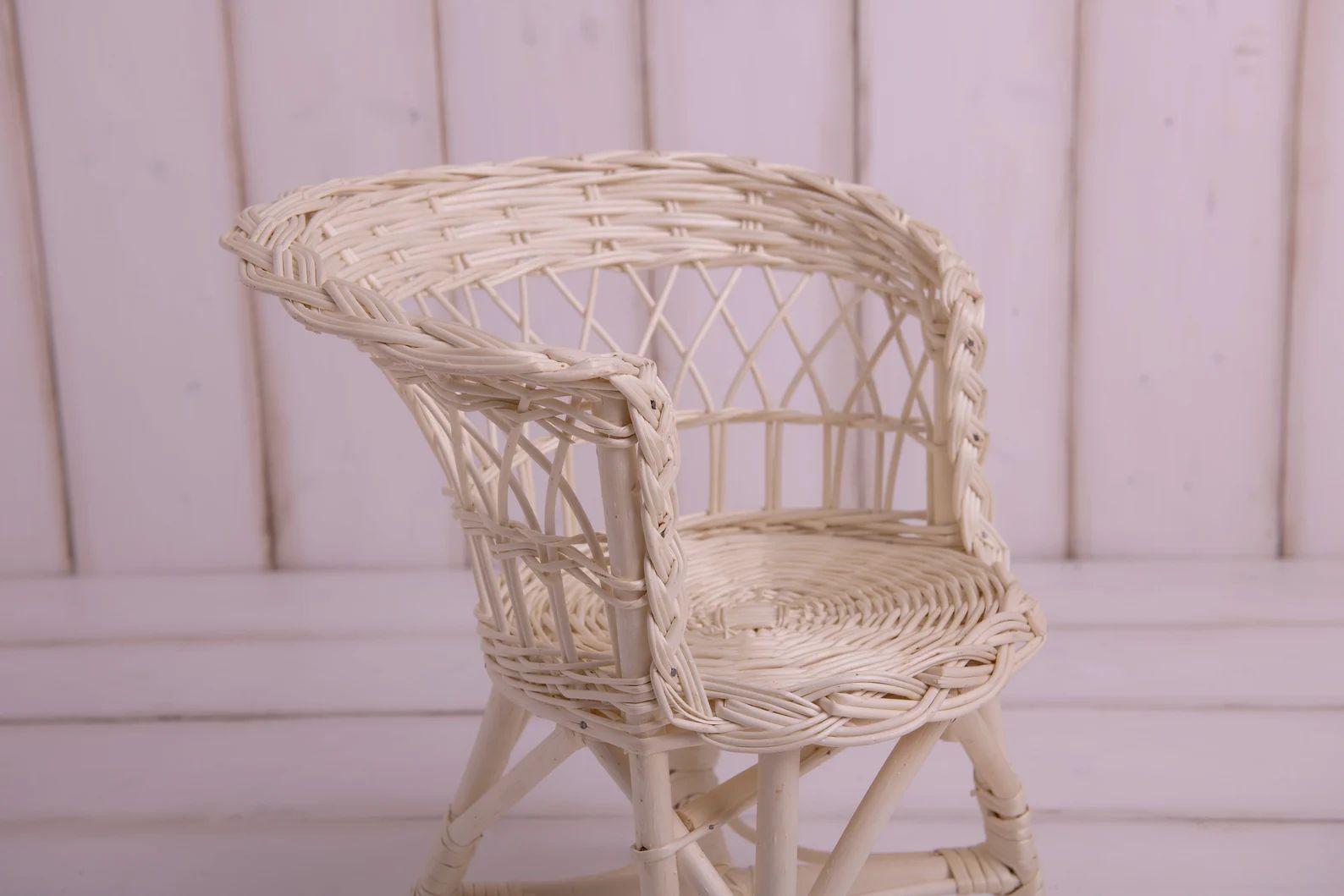 Wicker Baby Chair Willow Seat Photography Props Toddler and - Etsy | Etsy (US)