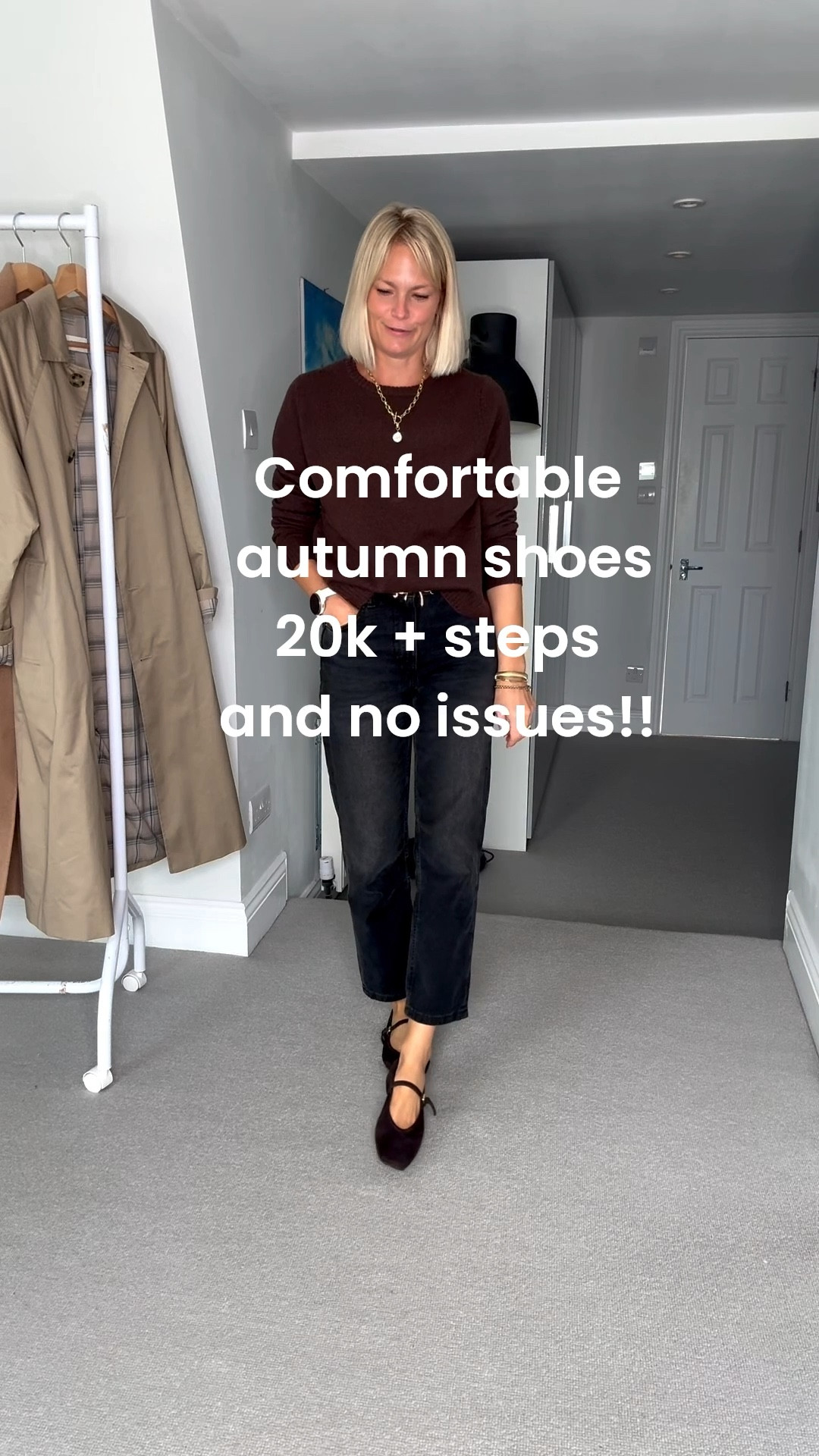 I find it hard to find shoes that are comfortable enough to do the amount of walking I do!! But these fit the bill. Have walked miles in them and not one blister, no rubbing. 

Although the Mary Jane isn’t my favourite trench and aesthetically I prefer a point but practicality trumps when it comes to footwear! I also find the strap helps with the fit and comfort  

Chocolate and suede are two key trends for the autumn but they’re extremely wearable too and much softer than black. 

Autumn shoes 
Chocolate
Suede 

#LTKshoes #LTKautumn #LTKuk