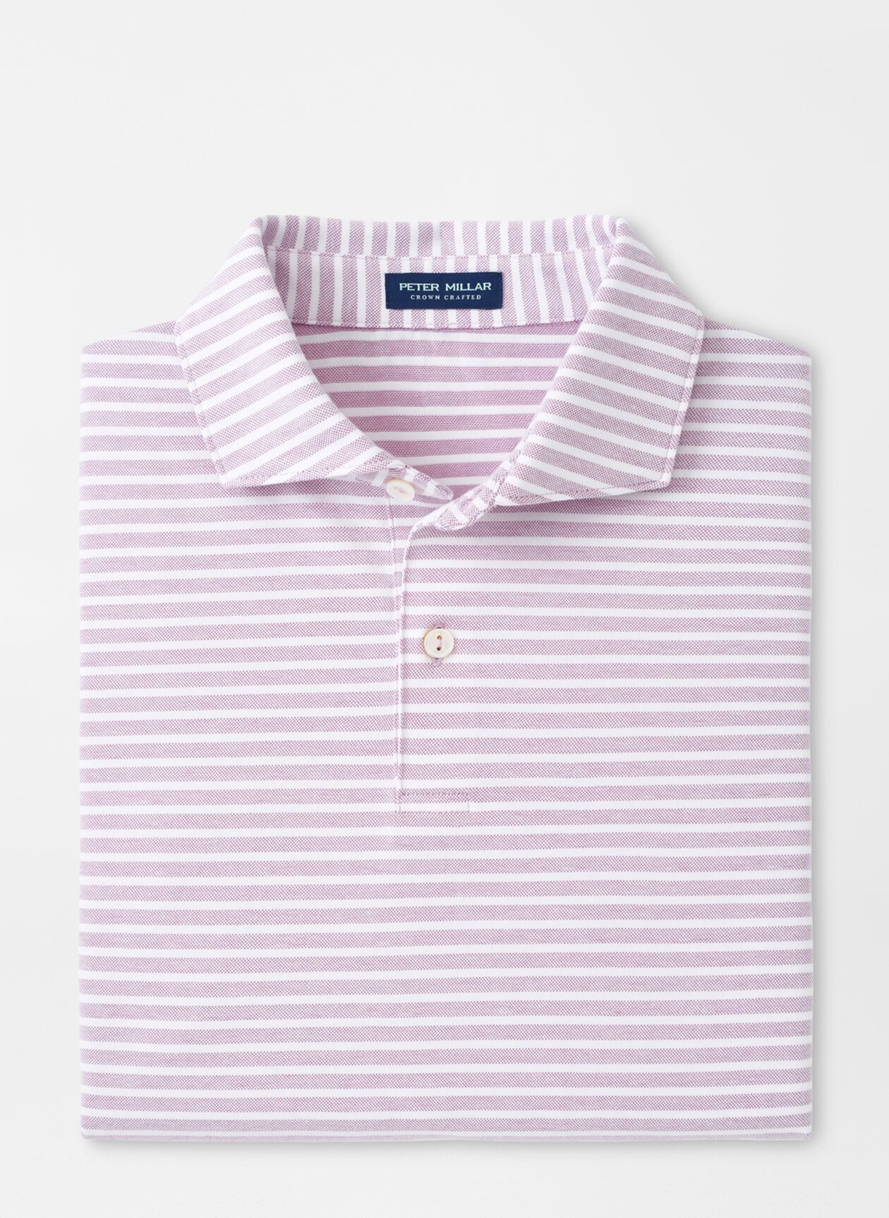 Albatross Stripe Cotton Blend Piqué Polo | Peter Millar