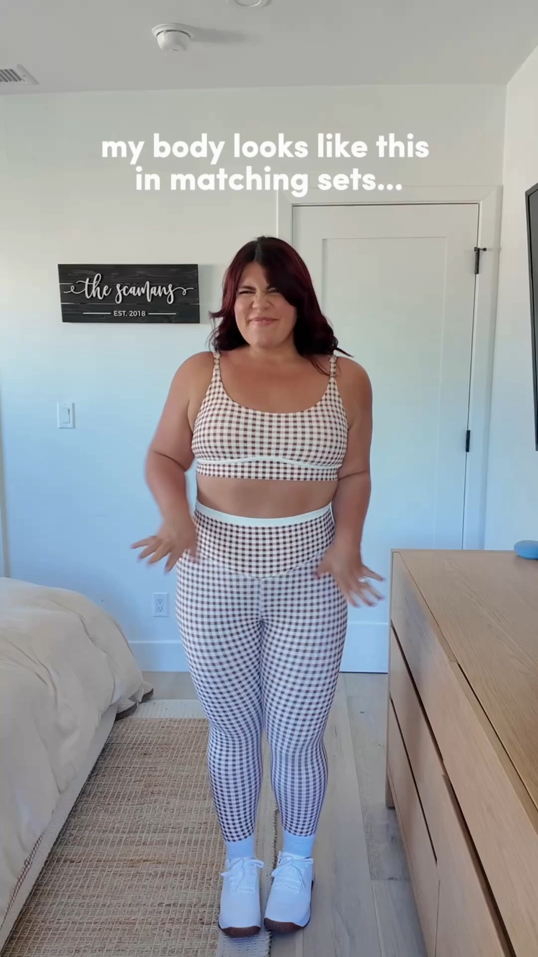 what my body actually looks like in a matching set + a few more cute options!

#LTKmomlife #LTKMidsize #LTKootd