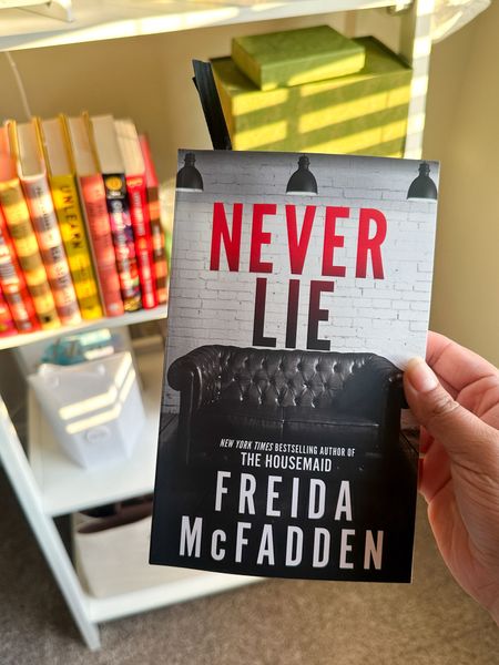 Current read - psychological thriller edition 📚 Making my way through all of Freida McFadden’s work after reading The Housemaid series. Linked a few other works by her I currently have  

#LTKfindsunder50 #LTKhome