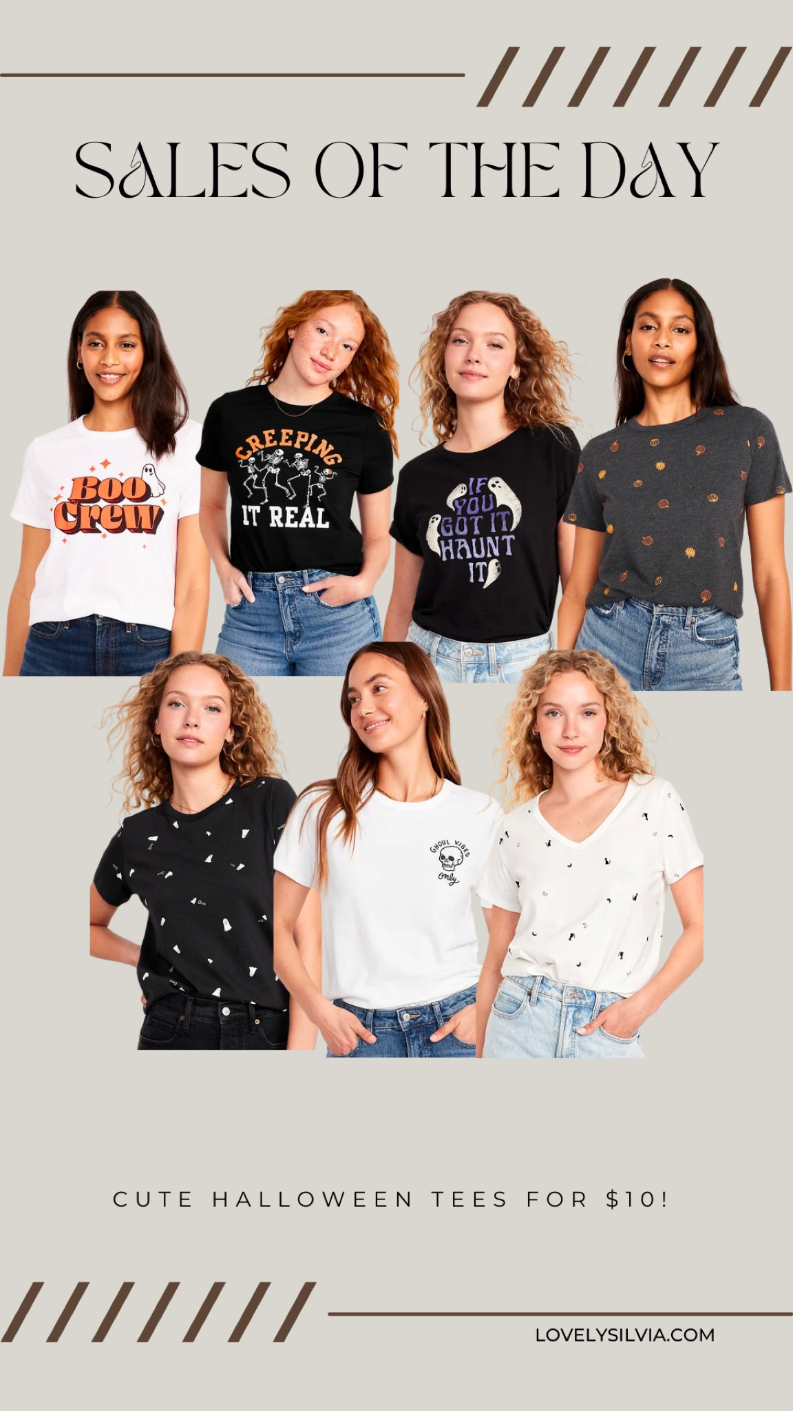 Cute Halloween tees for $10!

Halloween tshirt, fall fashion, fall outfits, halloween 

#LTKsalealert #LTKunder50 #LTKSeasonal