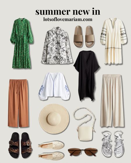 Summer capsule wardrobe essentials - new in 

#LTKeurope #LTKmodest #LTKsummer