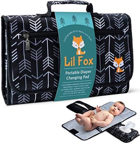 Baby Changing Pad by Lil Fox. Portable Changing Pad for Baby Diaper Bag or Changing Table Pad. On... | Amazon (US)