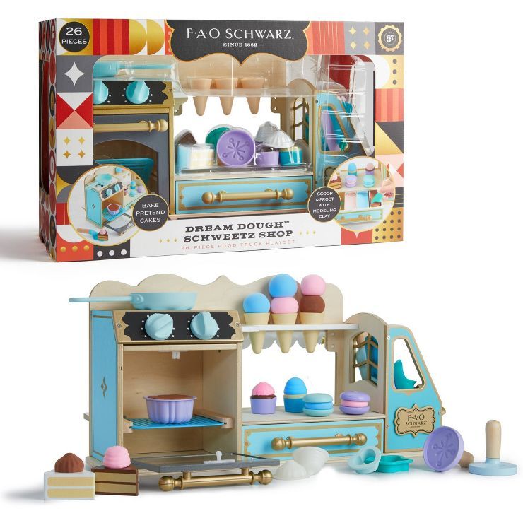 FAO Schwarz Dream Dough Food Truck Playset | Target