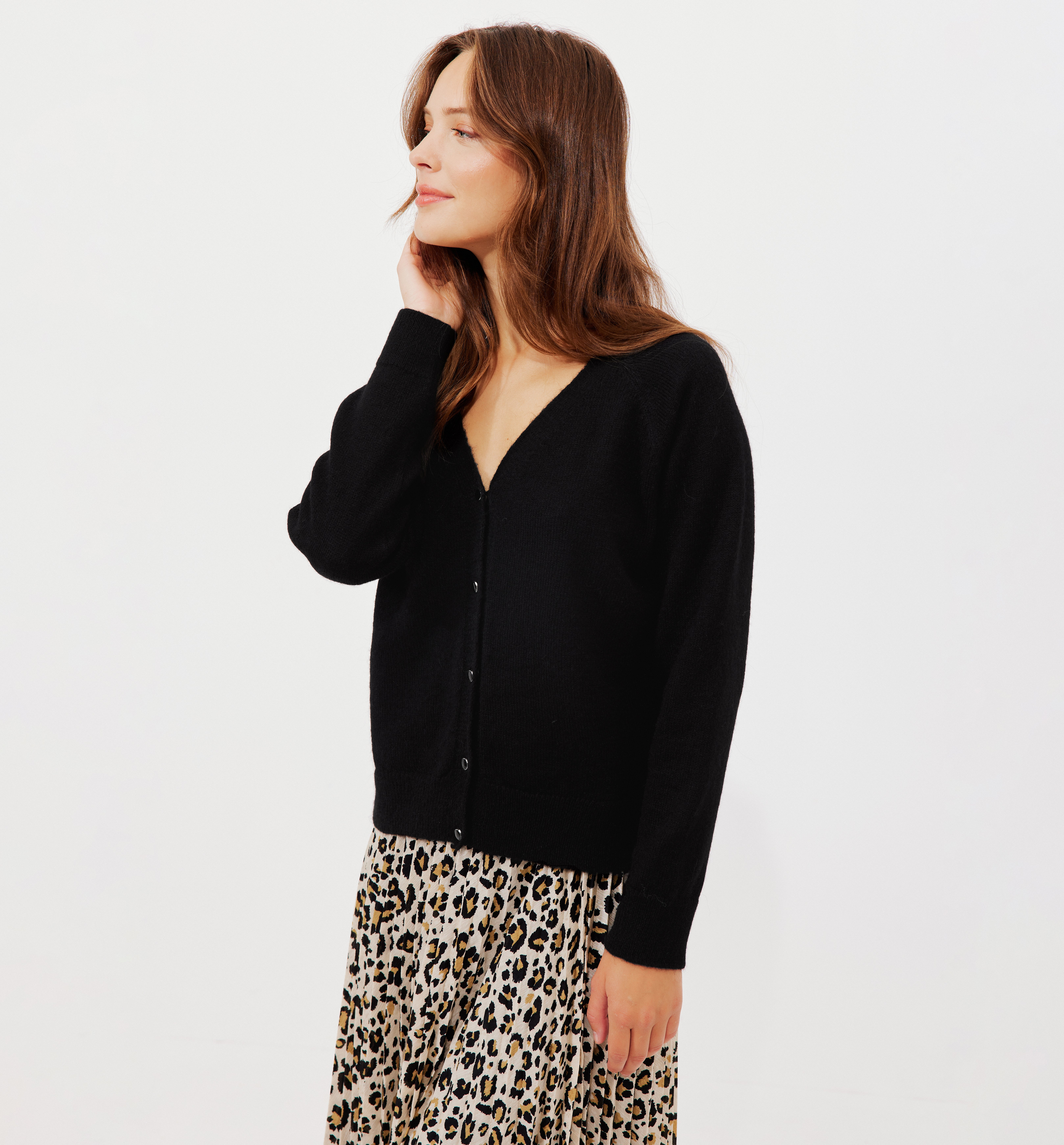 Pull / Gilet recto verso Femme - Noir | Promod (FR)