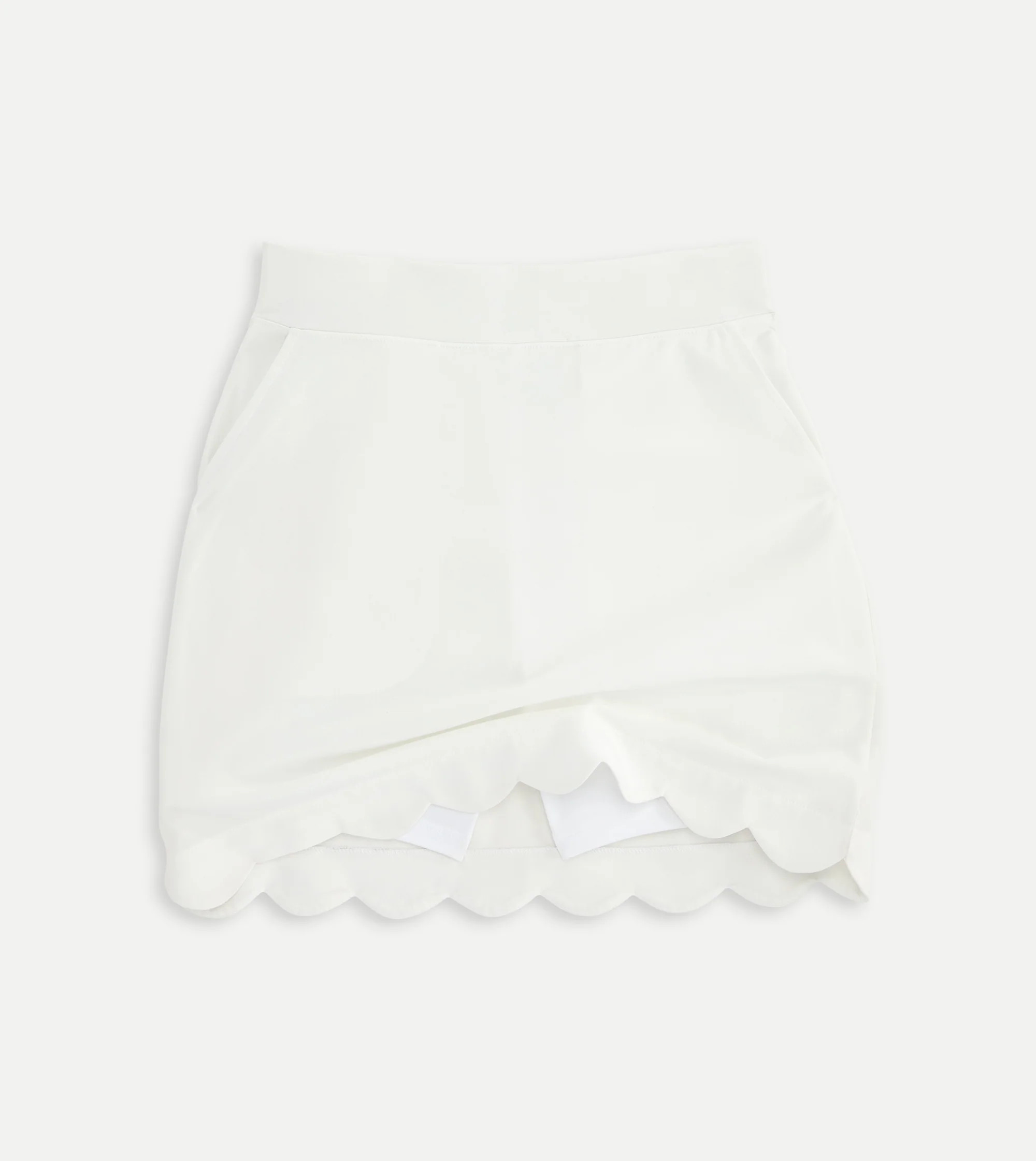 Renwick Scallop Hem Skort | Renwick