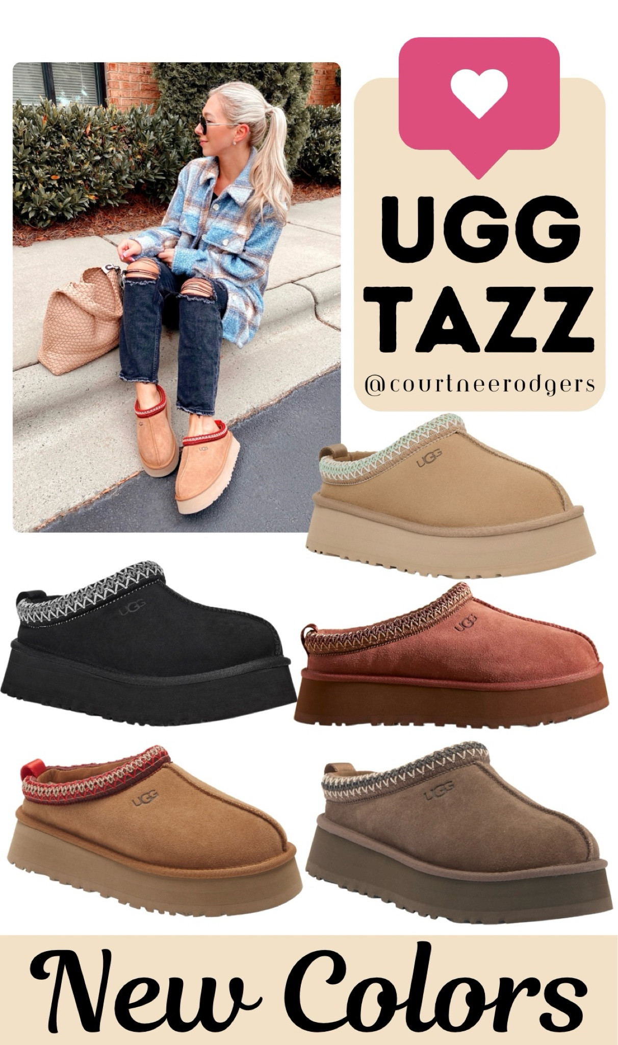 Uggs are already selling out!! New colors available!! I’m a size 7.5 and wear a size 8 (size up)✨🩷

Uggs, Ugg Tazz, Ugg classic slippers, trending, best seller, fall fashion 

#LTKSaleAlert #LTKFindsUnder100 #LTKShoeCrush