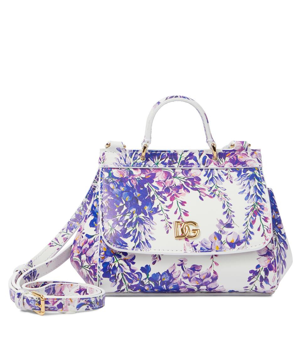 Sicily Mini floral leather crossbody bag | Mytheresa (US/CA)