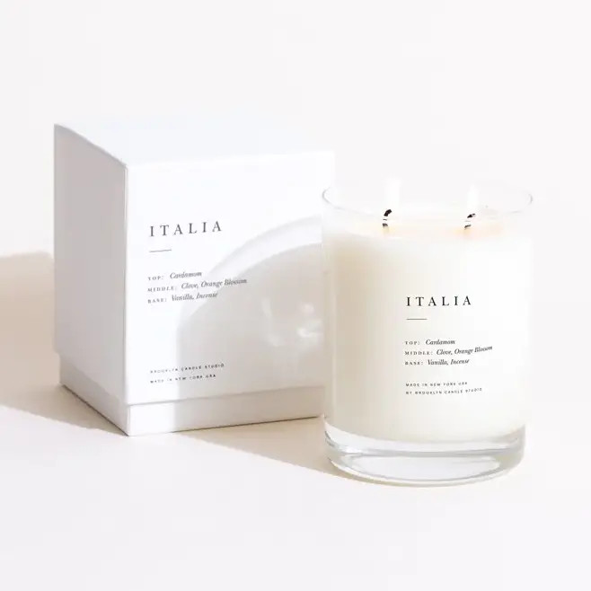 Italia Classic 2-Wick Candle | Cottage and Key
