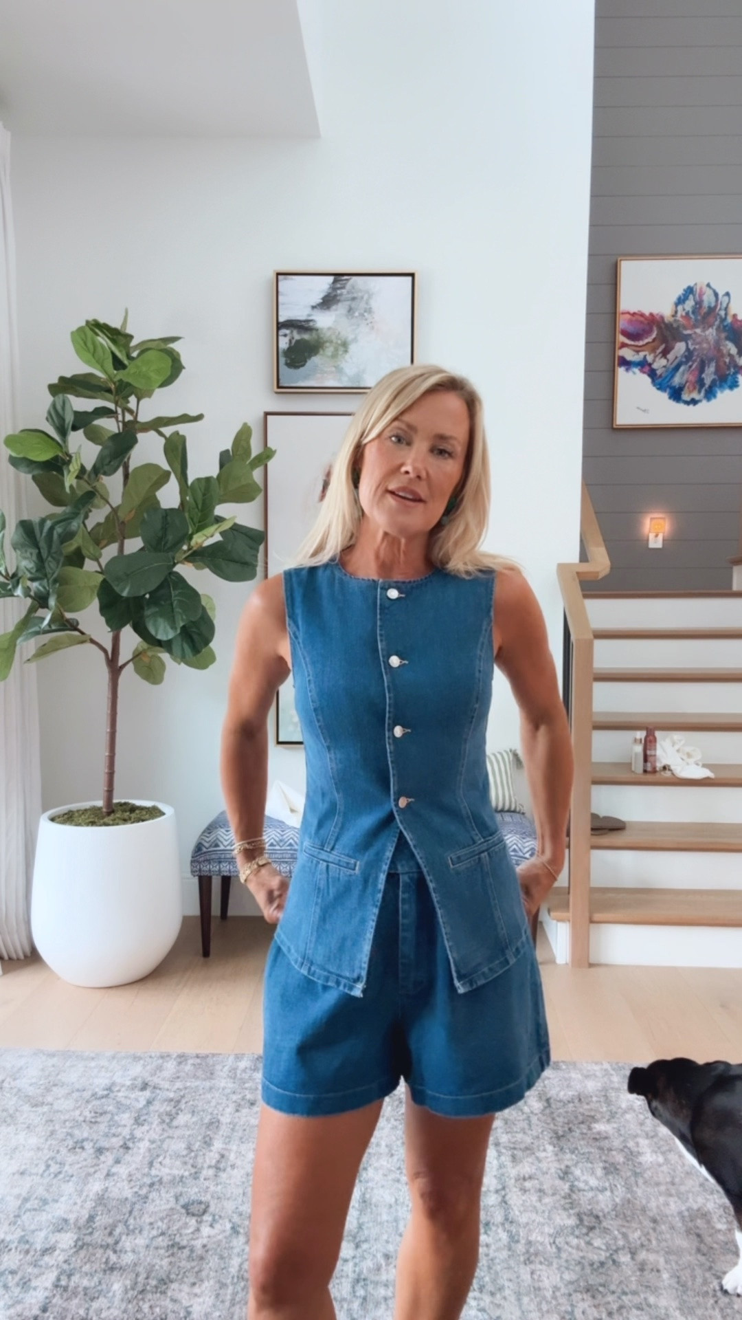 How fun would this denim set be for a country concert? Sign me up!

#LTKootd #LTKOver40 #LTKSeasonal