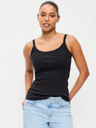 Rib-Knit Cami Tank Top | Old Navy (CA)