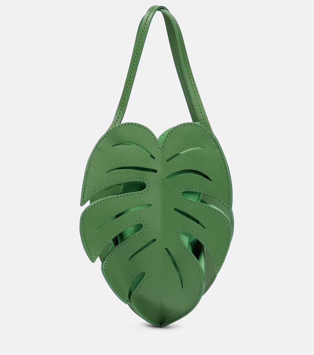 Leaf leather tote bag | Mytheresa (US/CA)