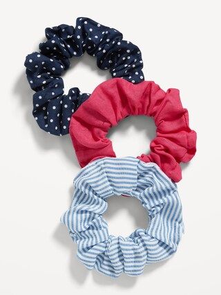 Scrunchie Hair-Tie 3-Pack for Women | Old Navy (US)