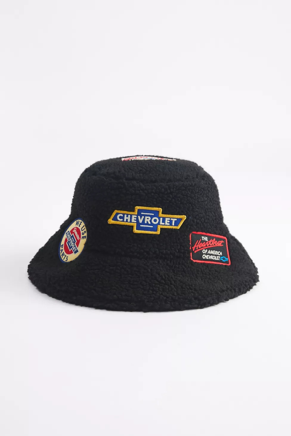 American Needle Chevrolet Patched Fleece Bucket Hat | Urban Outfitters (US and RoW)