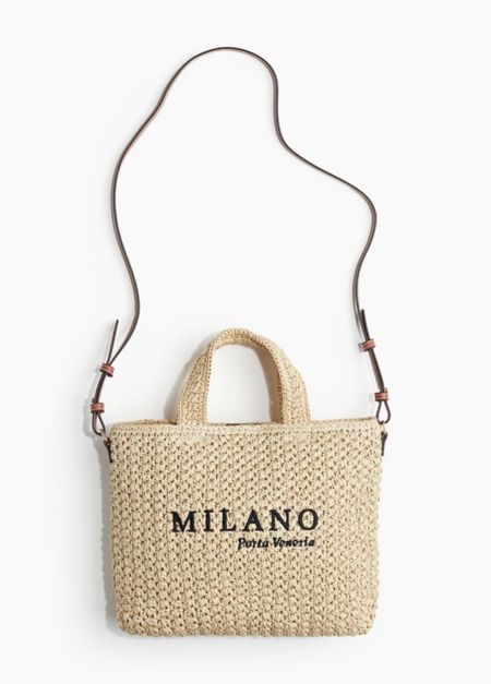HM straw bag $34! 
Prada vibes 
Summer bag 


#LTKfindsunder50 #LTKitbag #LTKstyletip