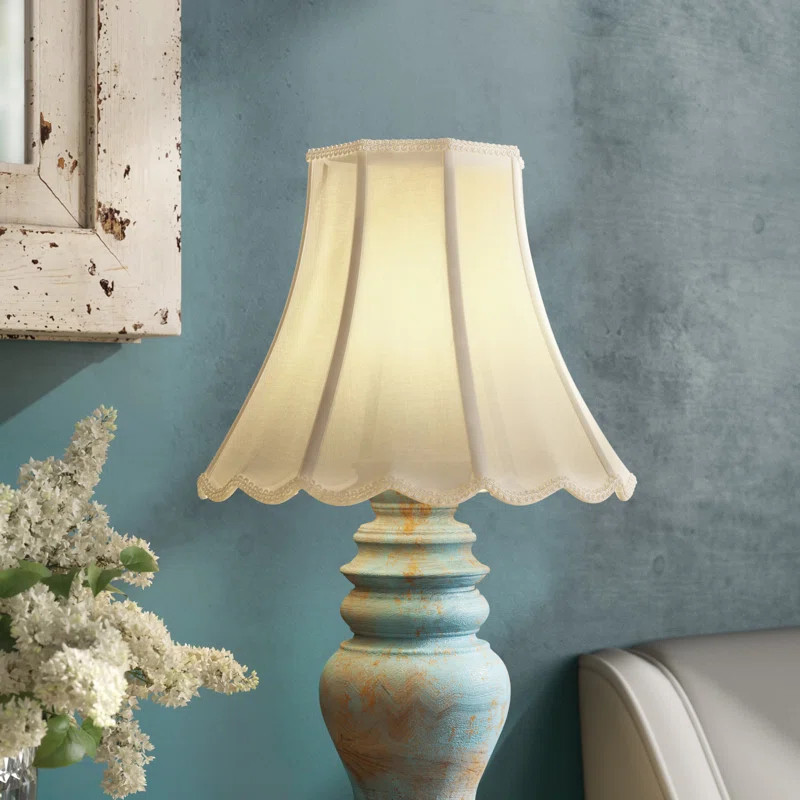 Red Barrel Studio® 12.75" H x 16" W Linen Bell Lamp Shade ( Spider ) & Reviews | Wayfair | Wayfair North America