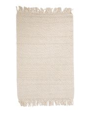 4x6 Hand Woven Textured Area Rug | TJ Maxx